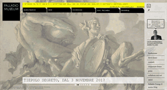 Desktop Screenshot of palladiomuseum.org